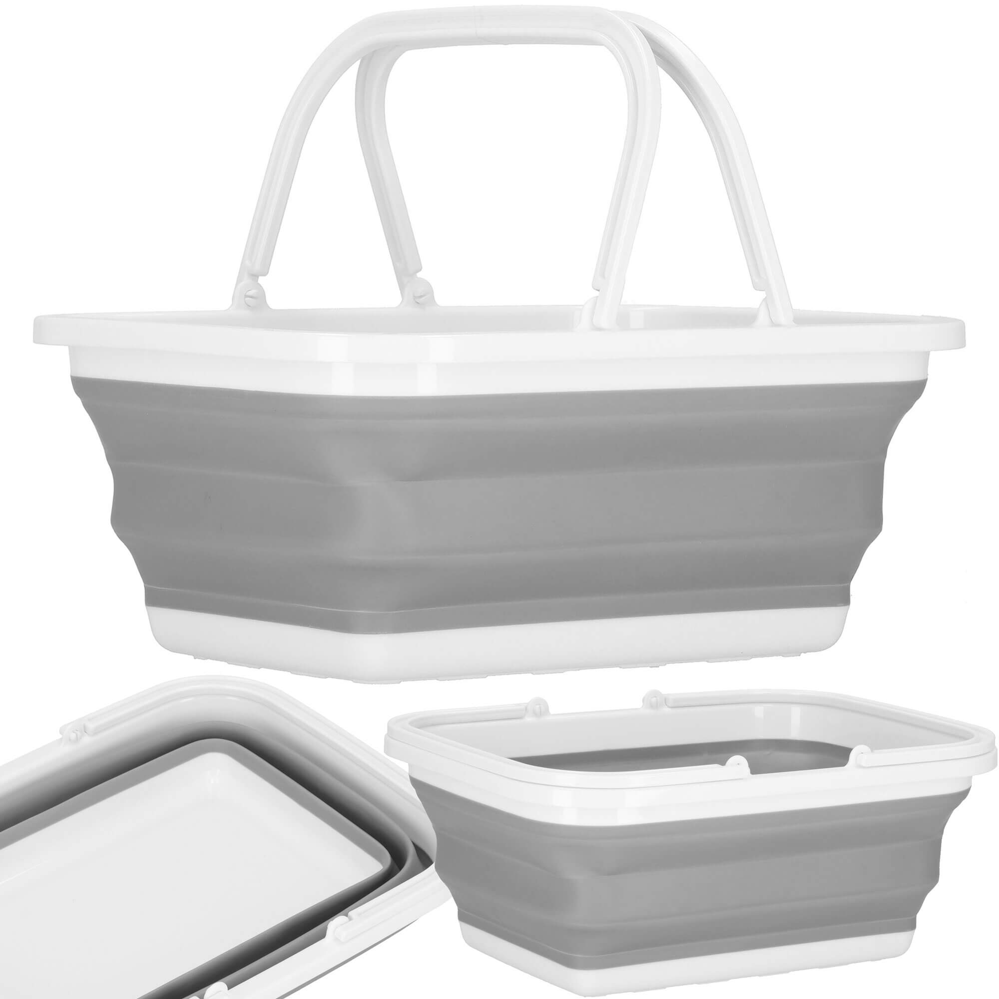 Кошик складний силіконовий Springos 15 л HA5105