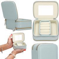 Скринька для прикрас (футляр для біжутерії) Springos 11.5 x 8.5 x 5.5 см HA1035