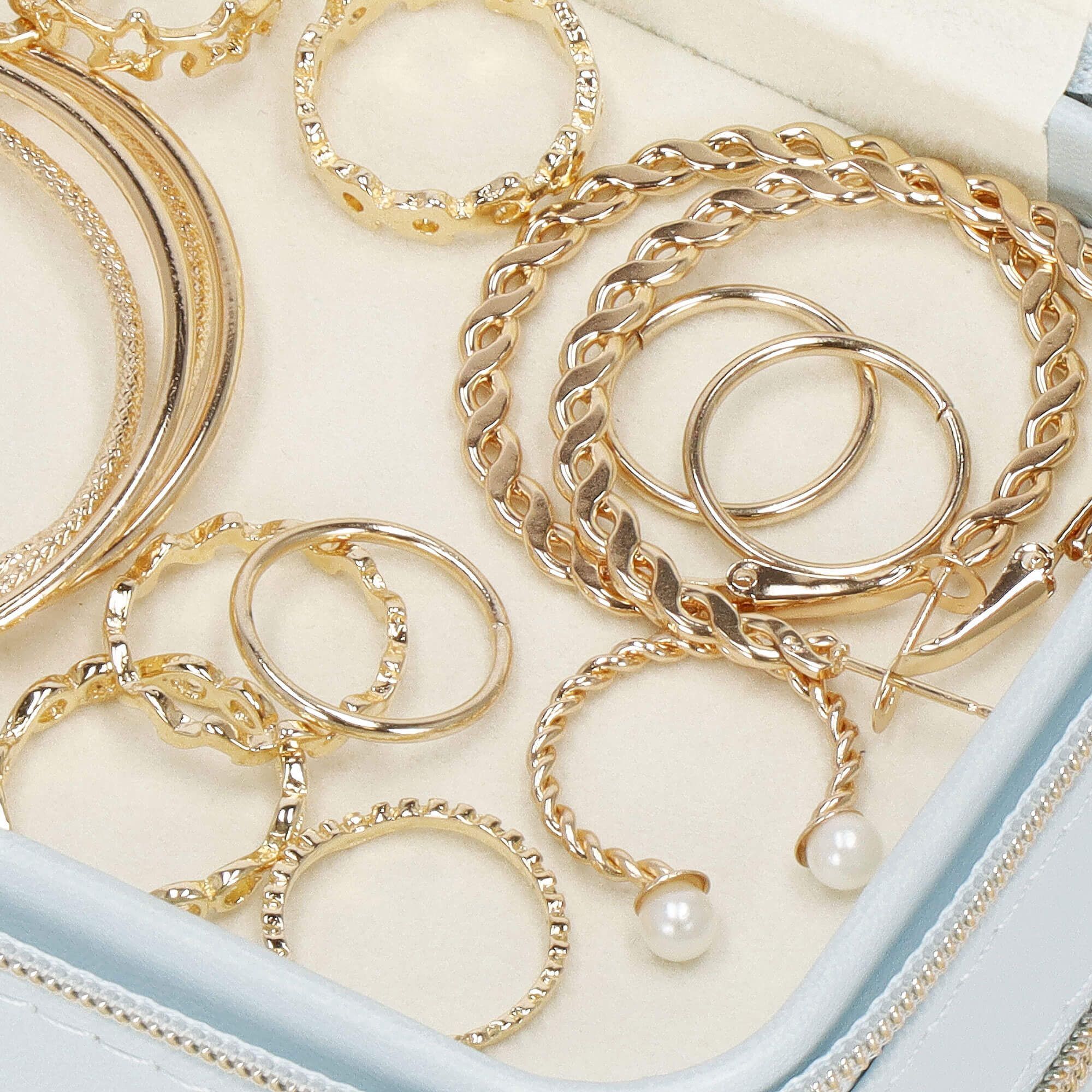 Скринька для прикрас (футляр для біжутерії) Springos 11.5 x 8.5 x 5.5 см HA1035