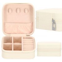 Скринька для прикрас (футляр для біжутерії) Springos 10 x 10 x 5 см HA1073