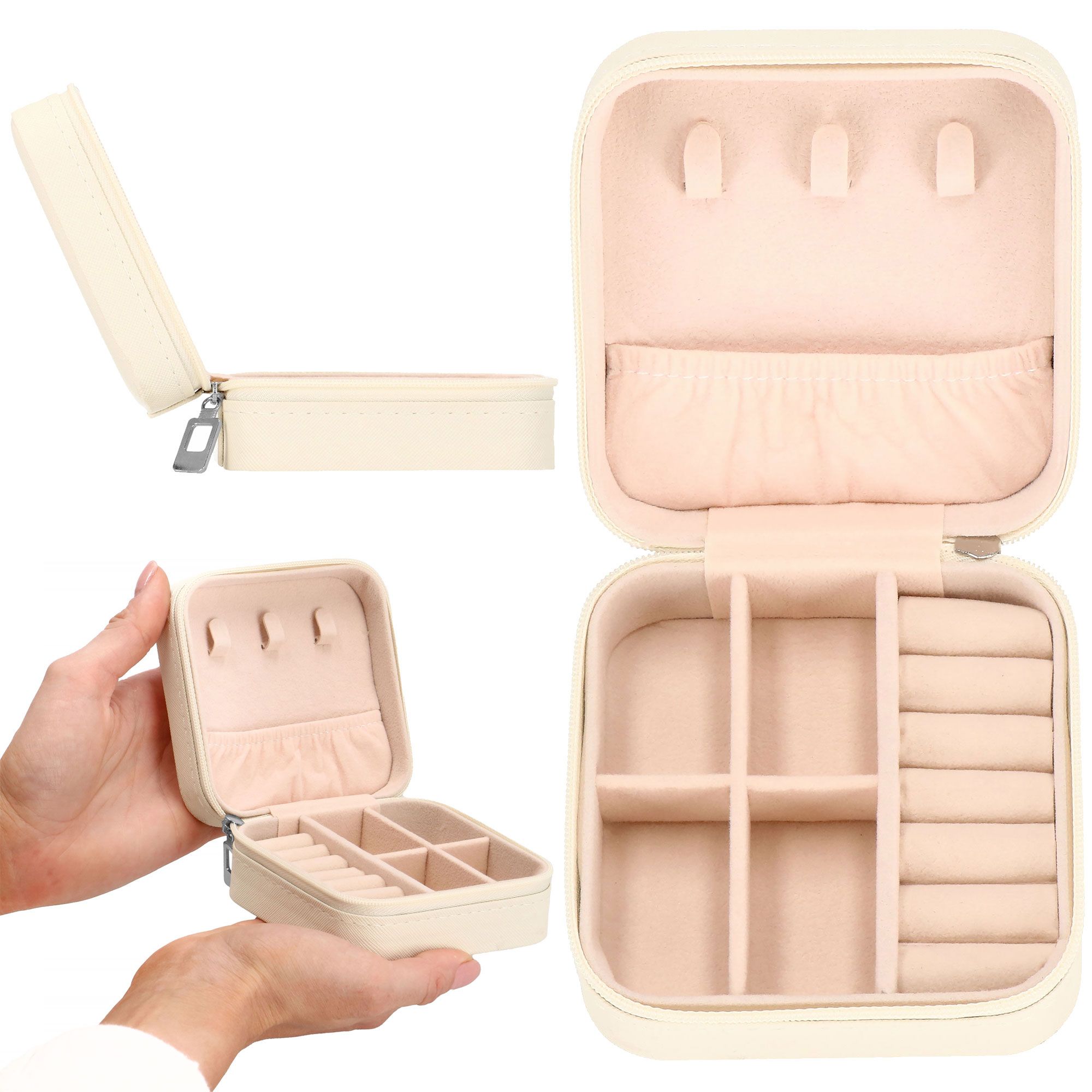 Скринька для прикрас (футляр для біжутерії) Springos 10 x 10 x 5 см HA1073