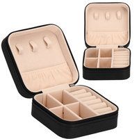 Скринька для прикрас (футляр для біжутерії) Springos 10 x 10 x 5 см HA1026