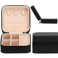 Скринька для прикрас (футляр для біжутерії) Springos 10 x 10 x 5 см HA1026