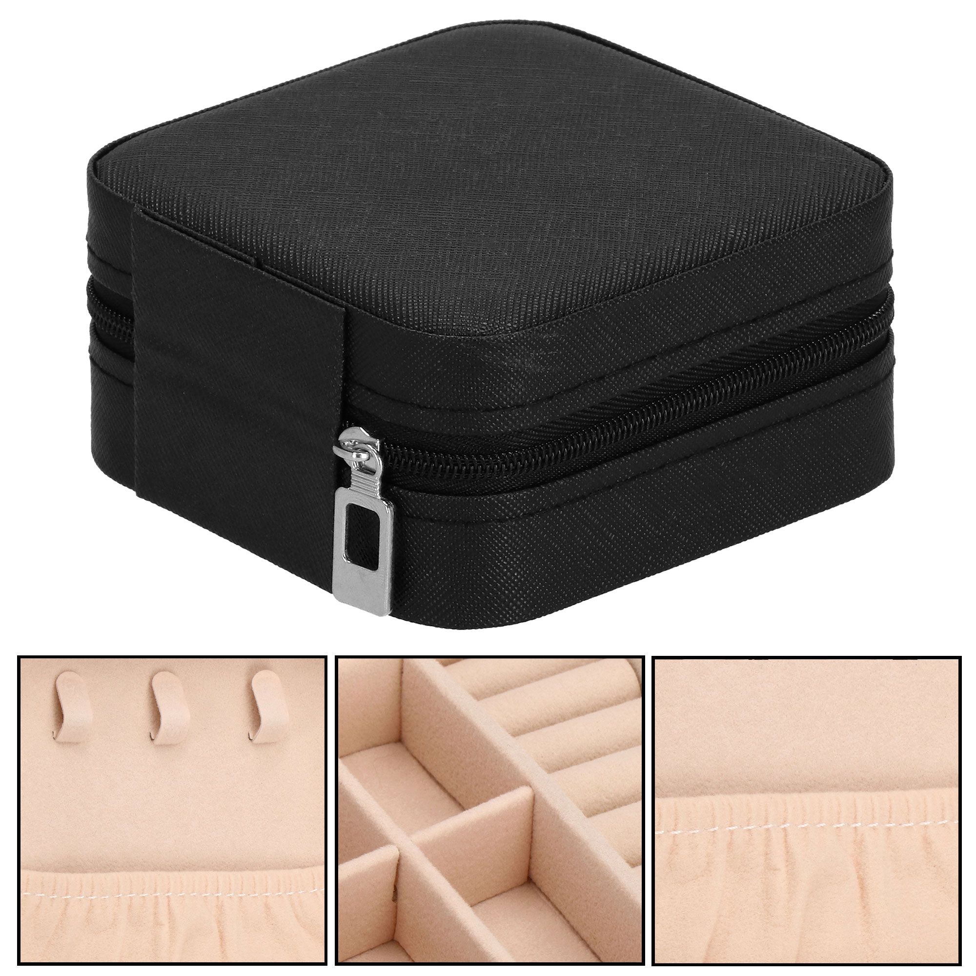 Скринька для прикрас (футляр для біжутерії) Springos 10 x 10 x 5 см HA1026