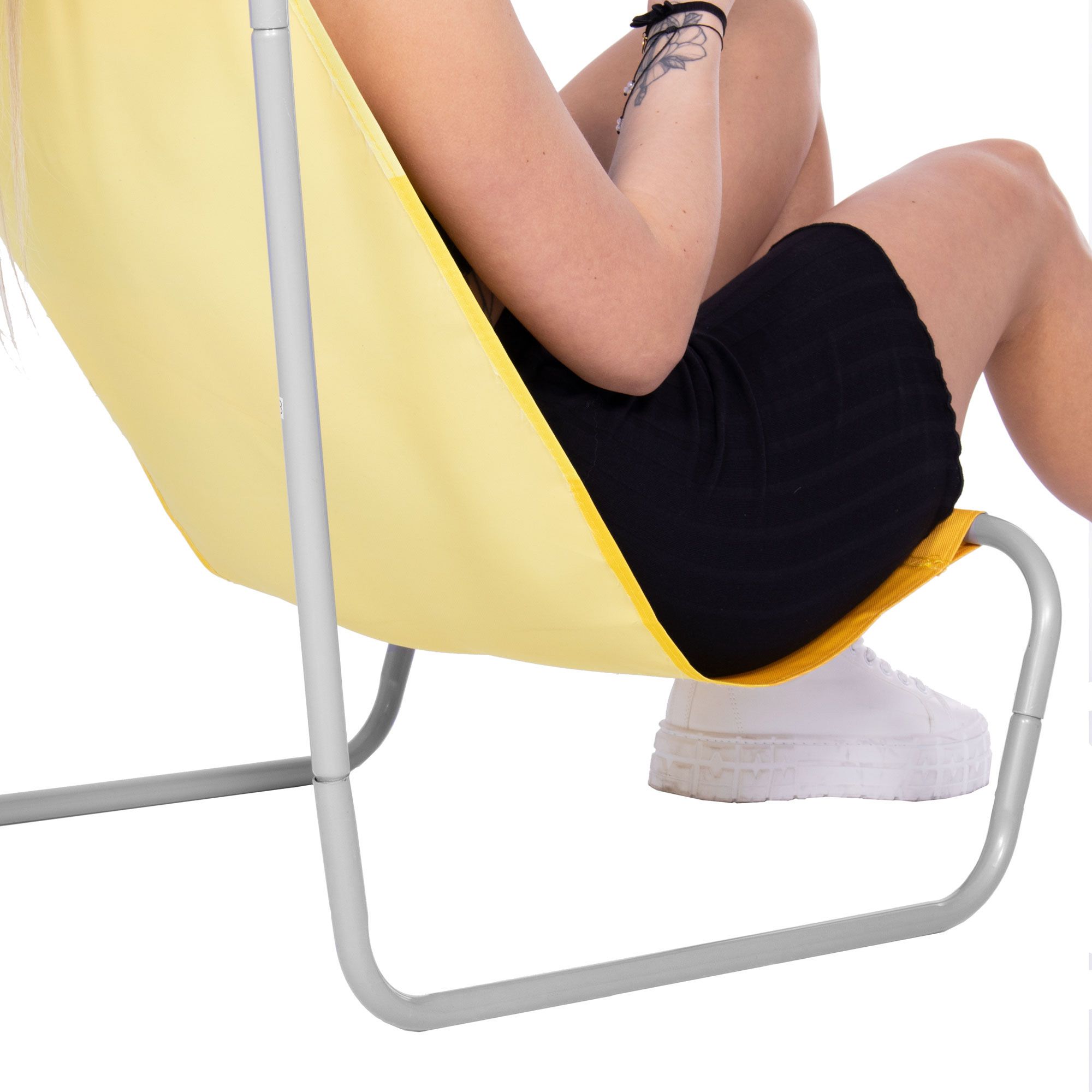 Шезлонг (лежак) для пляжу, тераси та саду Springos GC0024