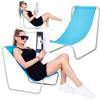 Шезлонг (лежак) для пляжу, тераси та саду Springos GC0026