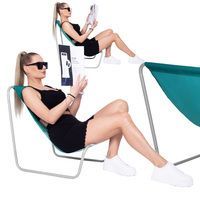 Шезлонг (лежак) для пляжу, тераси та саду Springos GC0025