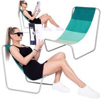 Шезлонг (лежак) для пляжу, тераси та саду Springos GC0025