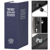 Книга-сейф (кешбокс) Springos 18 x 11.5 x 5.5 см для зберігання грошей та цінностей HA5045