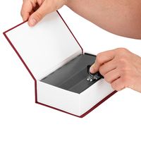 Книга-сейф (кешбокс) Springos 18 x 11.5 x 5.5 см для зберігання грошей та цінностей HA5044