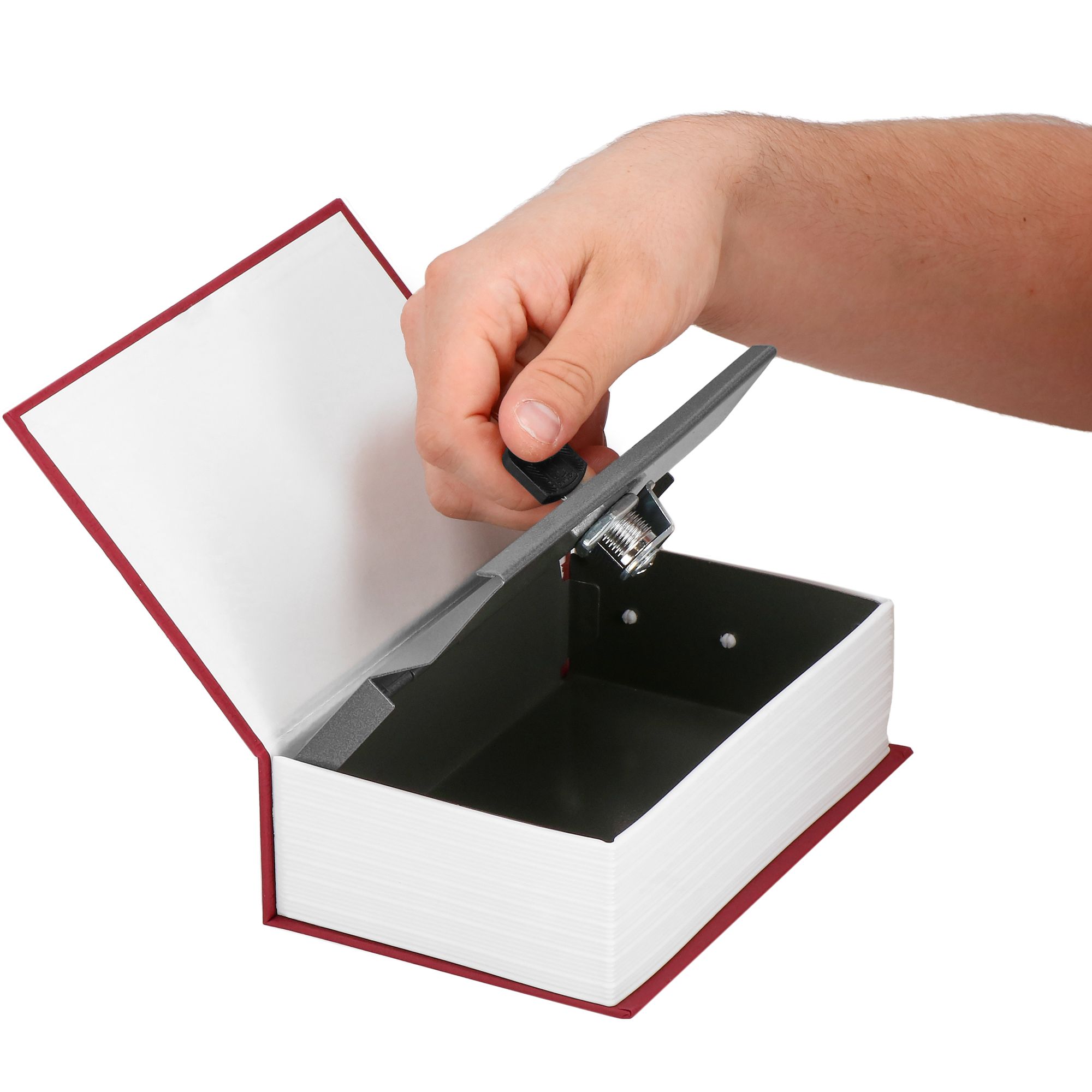 Книга-сейф (кешбокс) Springos 18 x 11.5 x 5.5 см для зберігання грошей та цінностей HA5044