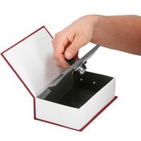 Книга-сейф (кешбокс) Springos 18 x 11.5 x 5.5 см для зберігання грошей та цінностей HA5044