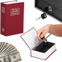 Книга-сейф (кешбокс) Springos 18 x 11.5 x 5.5 см для зберігання грошей та цінностей HA5044