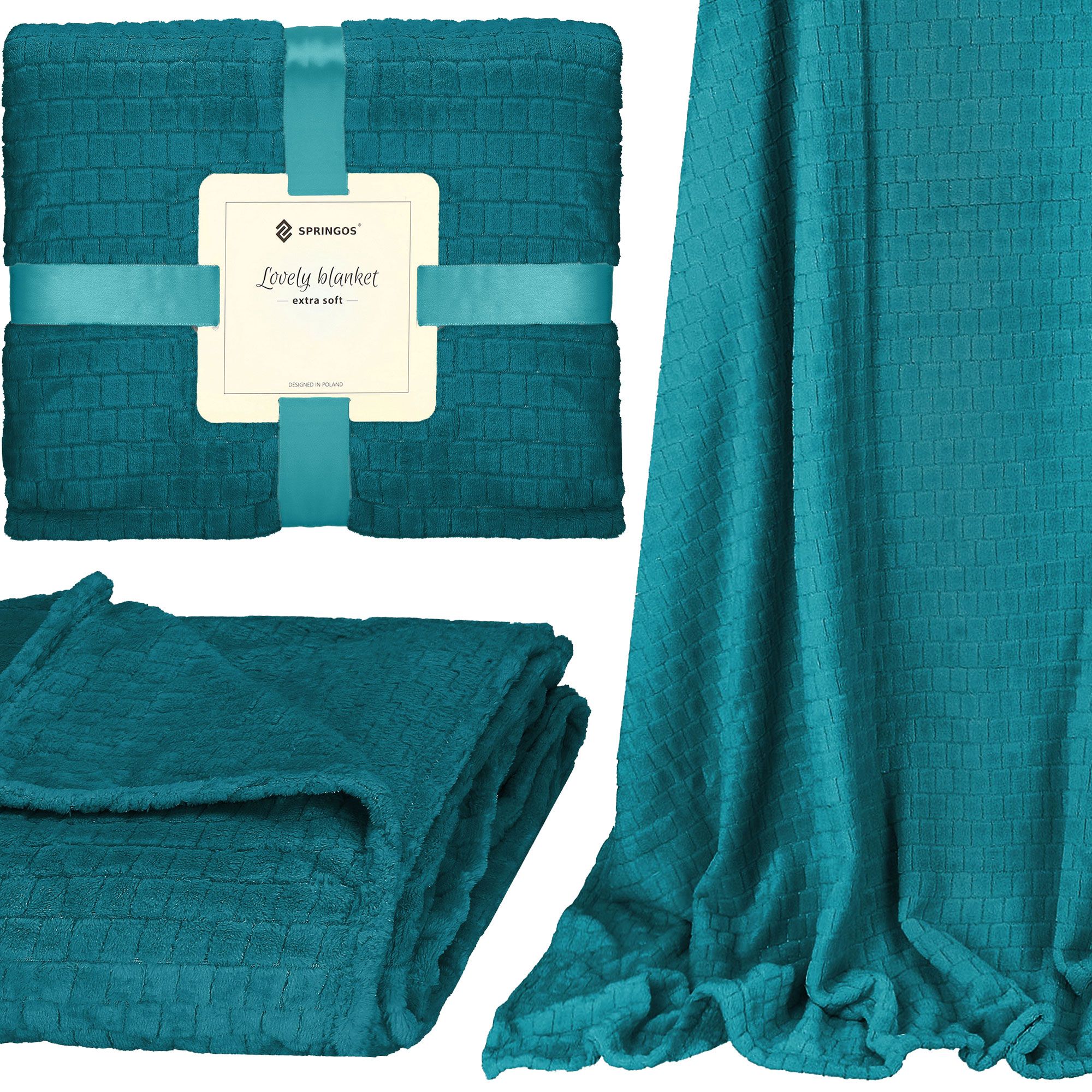 Плед-покривало Springos Extra Soft 130 x 180 см HA7108