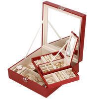 Скринька для прикрас (футляр для біжутерії) Springos 25 x 25 x 8.5 см HA1080