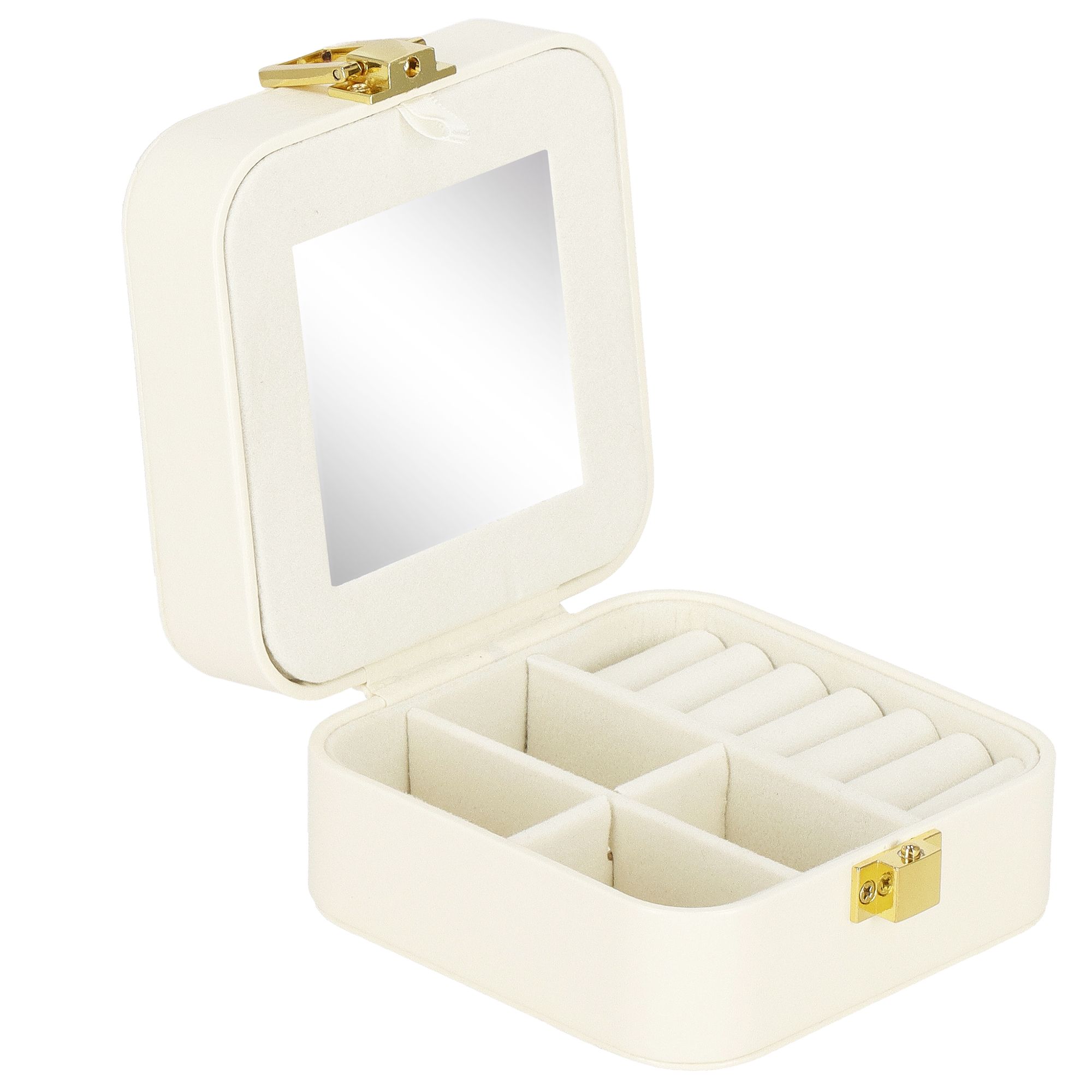 Скринька для прикрас (футляр для біжутерії) Springos 10 x 10 x 5 см HA1085