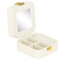 Скринька для прикрас (футляр для біжутерії) Springos 10 x 10 x 5 см HA1085