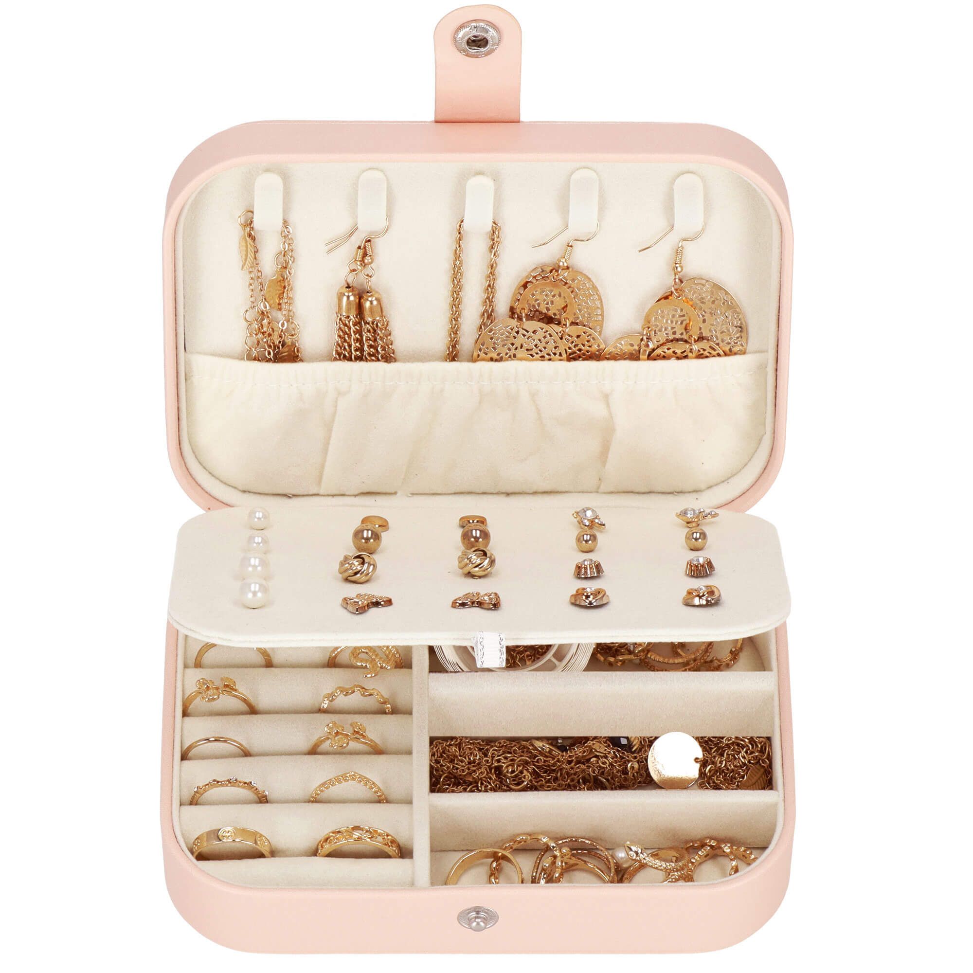 Скринька для прикрас (футляр для біжутерії) Springos 16 x 11 x 5 см HA1082