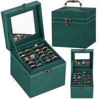 Скринька для прикрас (футляр для біжутерії) Springos 12 x 12 x 12 см HA1048