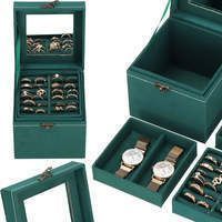 Скринька для прикрас (футляр для біжутерії) Springos 12 x 12 x 12 см HA1048