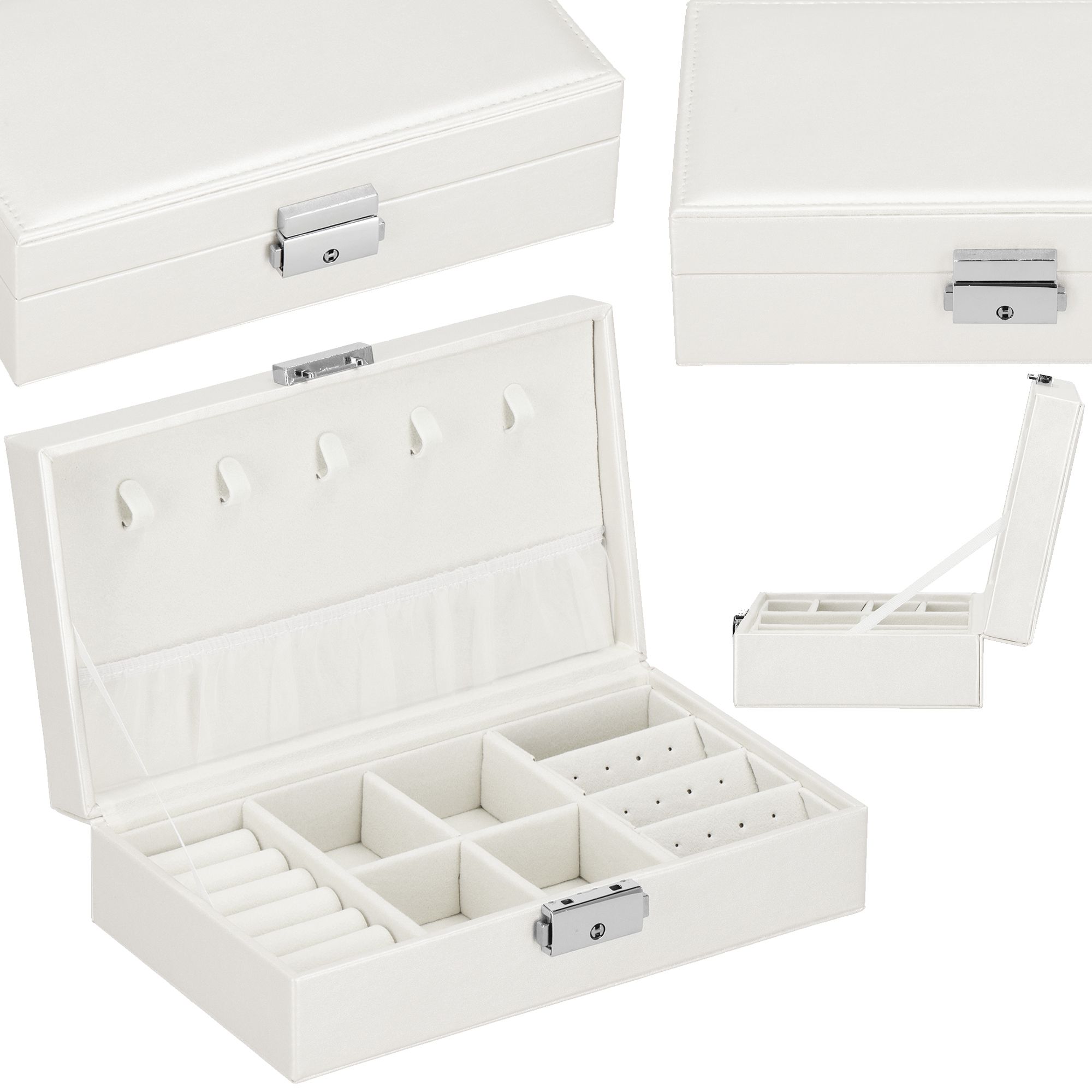 Скринька для прикрас (футляр для біжутерії) Springos 21 x 11 x 6 см HA1033