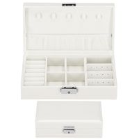 Скринька для прикрас (футляр для біжутерії) Springos 21 x 11 x 6 см HA1033