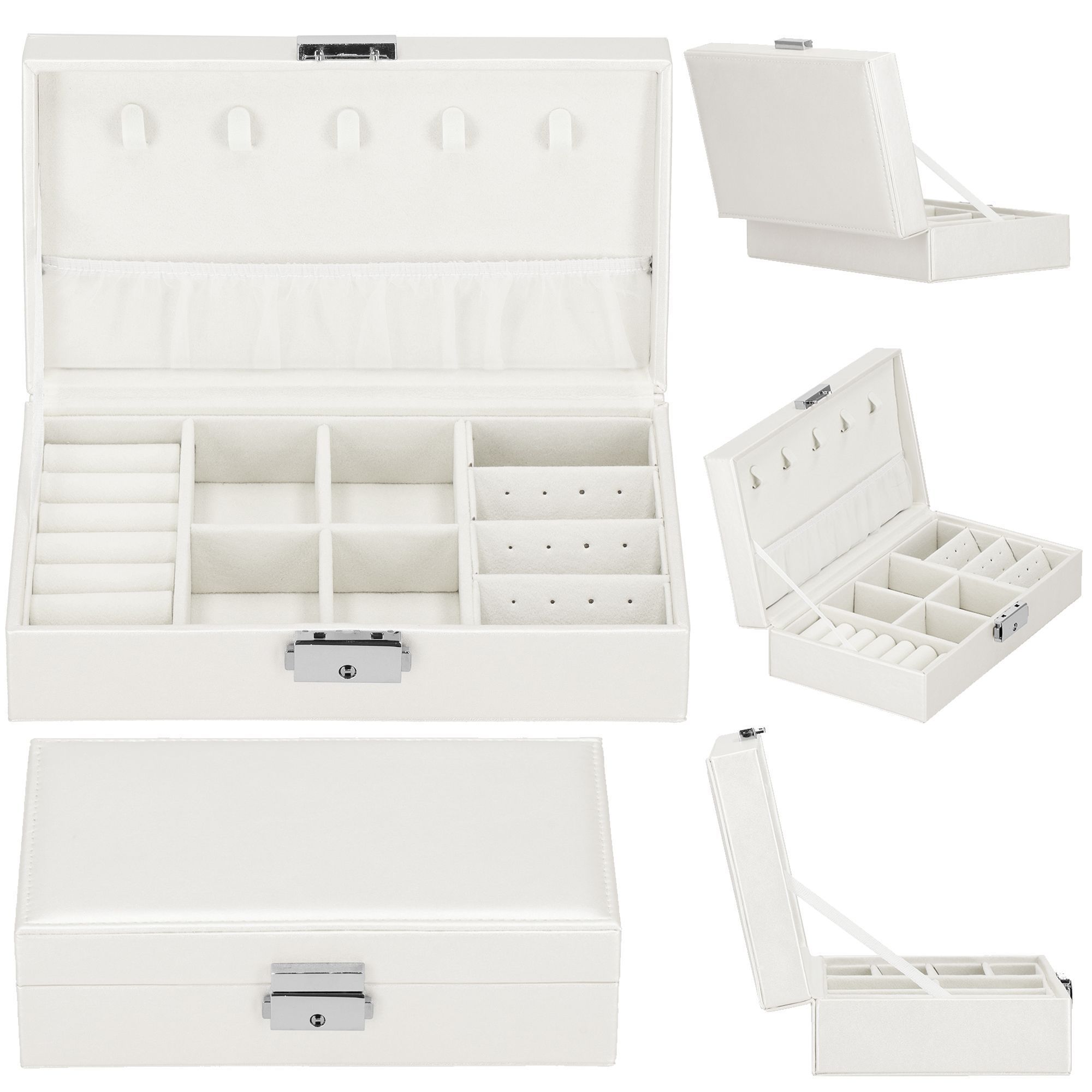 Скринька для прикрас (футляр для біжутерії) Springos 21 x 11 x 6 см HA1033