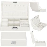 Скринька для прикрас (футляр для біжутерії) Springos 21 x 11 x 6 см HA1033