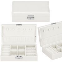 Скринька для прикрас (футляр для біжутерії) Springos 21 x 11 x 6 см HA1033