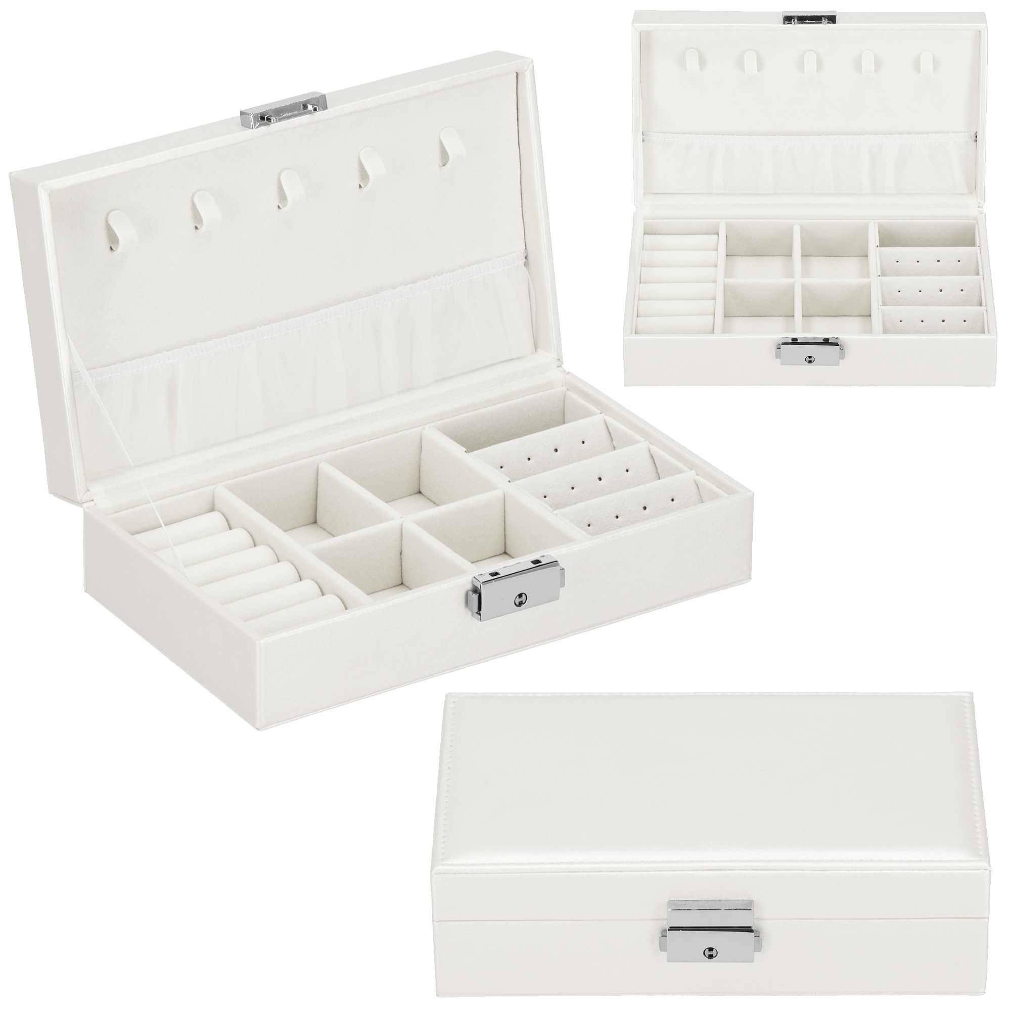 Скринька для прикрас (футляр для біжутерії) Springos 21 x 11 x 6 см HA1033