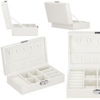 Скринька для прикрас (футляр для біжутерії) Springos 21 x 11 x 6 см HA1033