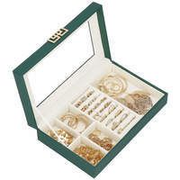 Скринька для прикрас (футляр для біжутерії) Springos 23.5 x 14 x 5.5 см HA1042