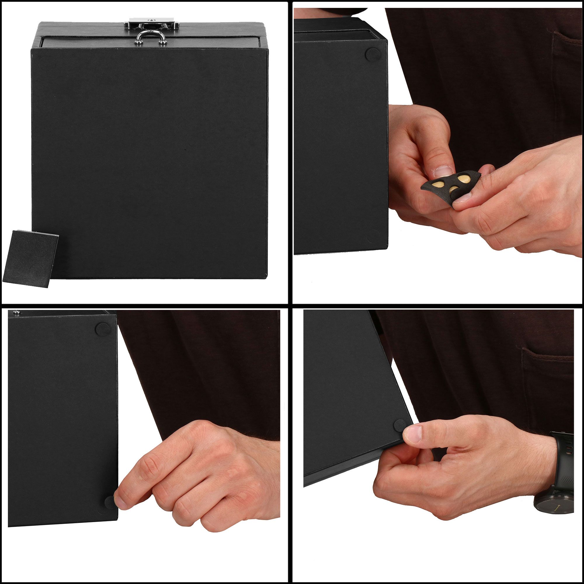 Скринька для прикрас (футляр для біжутерії) Springos 16 x 16 x 11 см HA1081