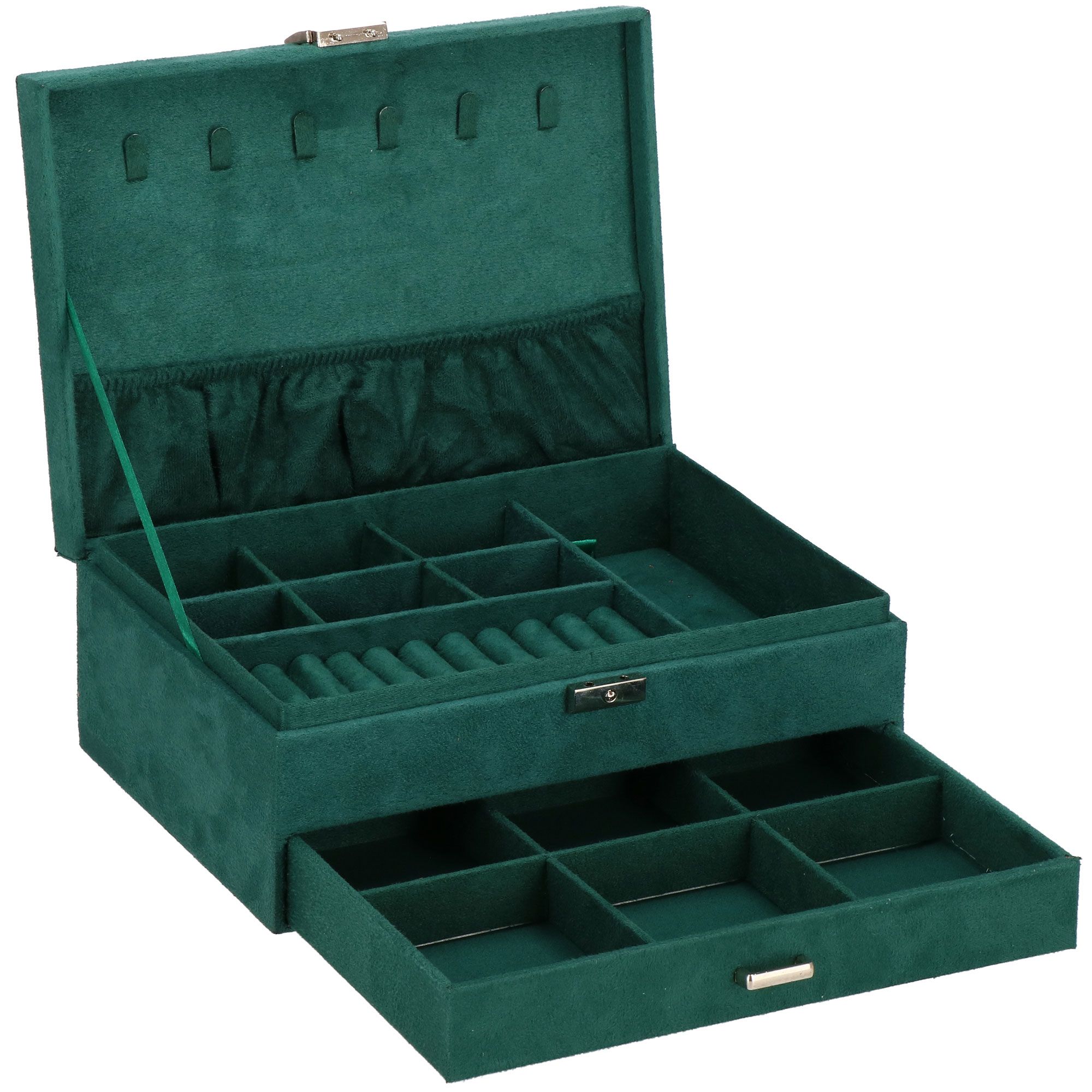 Скринька для прикрас (футляр для біжутерії) Springos 27 x 19 x 10.5 см HA1049