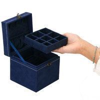 Скринька для прикрас (футляр для біжутерії) Springos 12 x 12 x 12 см HA1089