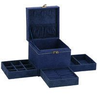 Скринька для прикрас (футляр для біжутерії) Springos 12 x 12 x 12 см HA1089