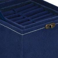 Скринька для прикрас (футляр для біжутерії) Springos 12 x 12 x 12 см HA1089