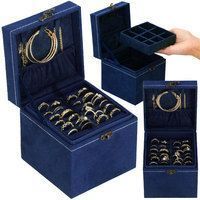 Скринька для прикрас (футляр для біжутерії) Springos 12 x 12 x 12 см HA1089