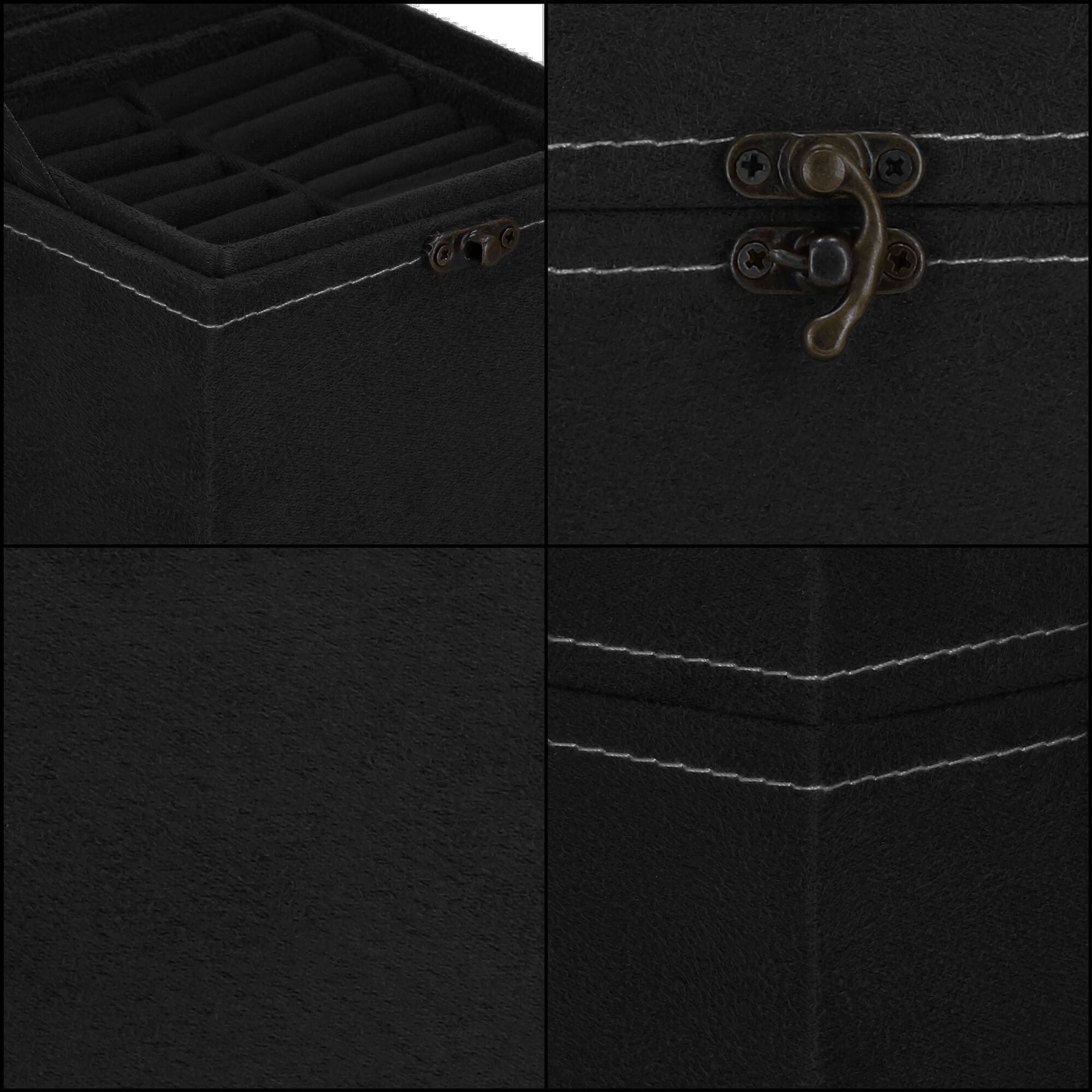 Скринька для прикрас (футляр для біжутерії) Springos 12 x 12 x 12 см HA1044