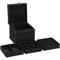 Скринька для прикрас (футляр для біжутерії) Springos 12 x 12 x 12 см HA1044