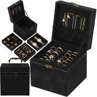 Скринька для прикрас (футляр для біжутерії) Springos 12 x 12 x 12 см HA1044