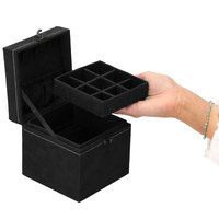 Скринька для прикрас (футляр для біжутерії) Springos 12 x 12 x 12 см HA1044