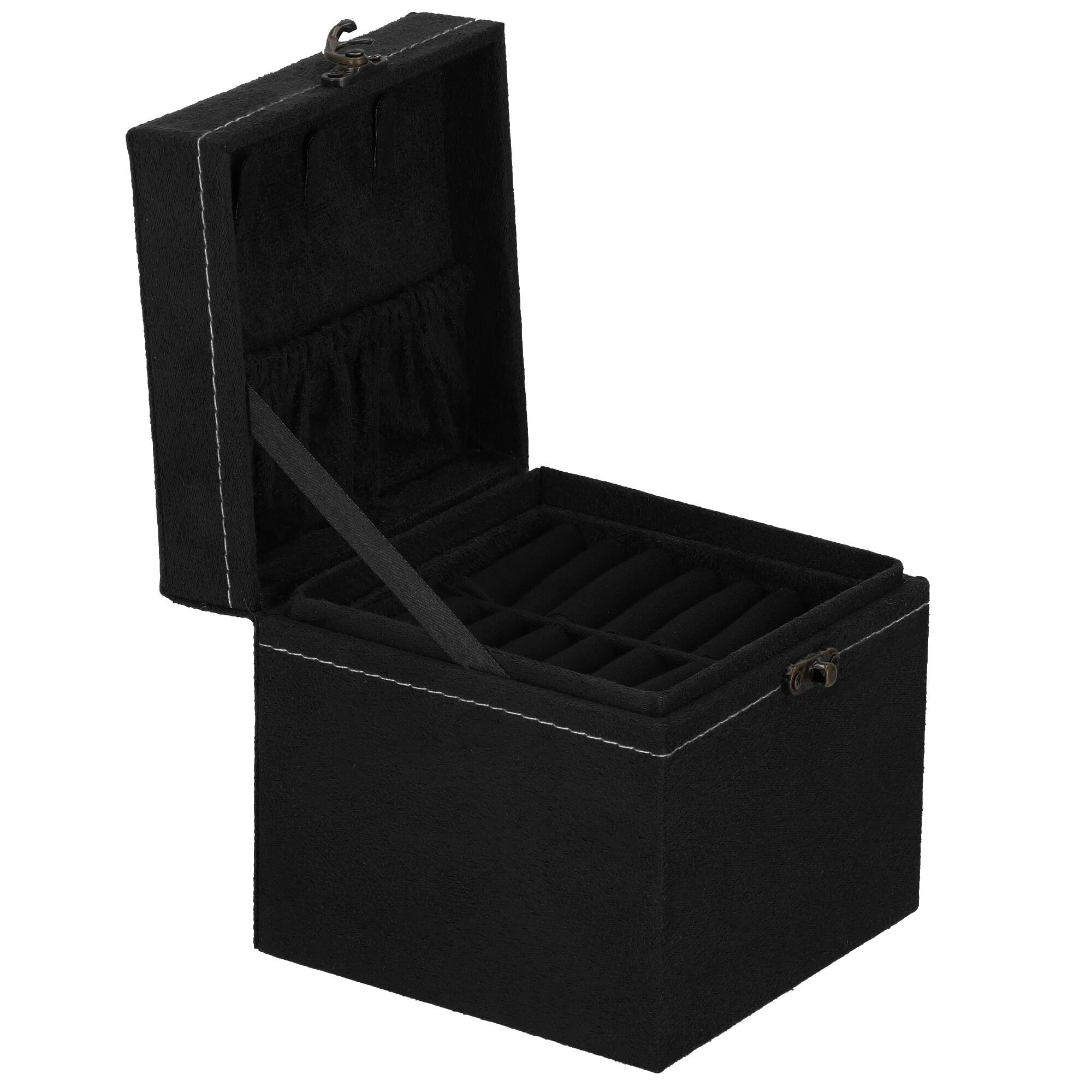 Скринька для прикрас (футляр для біжутерії) Springos 12 x 12 x 12 см HA1044