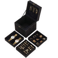 Скринька для прикрас (футляр для біжутерії) Springos 12 x 12 x 12 см HA1044