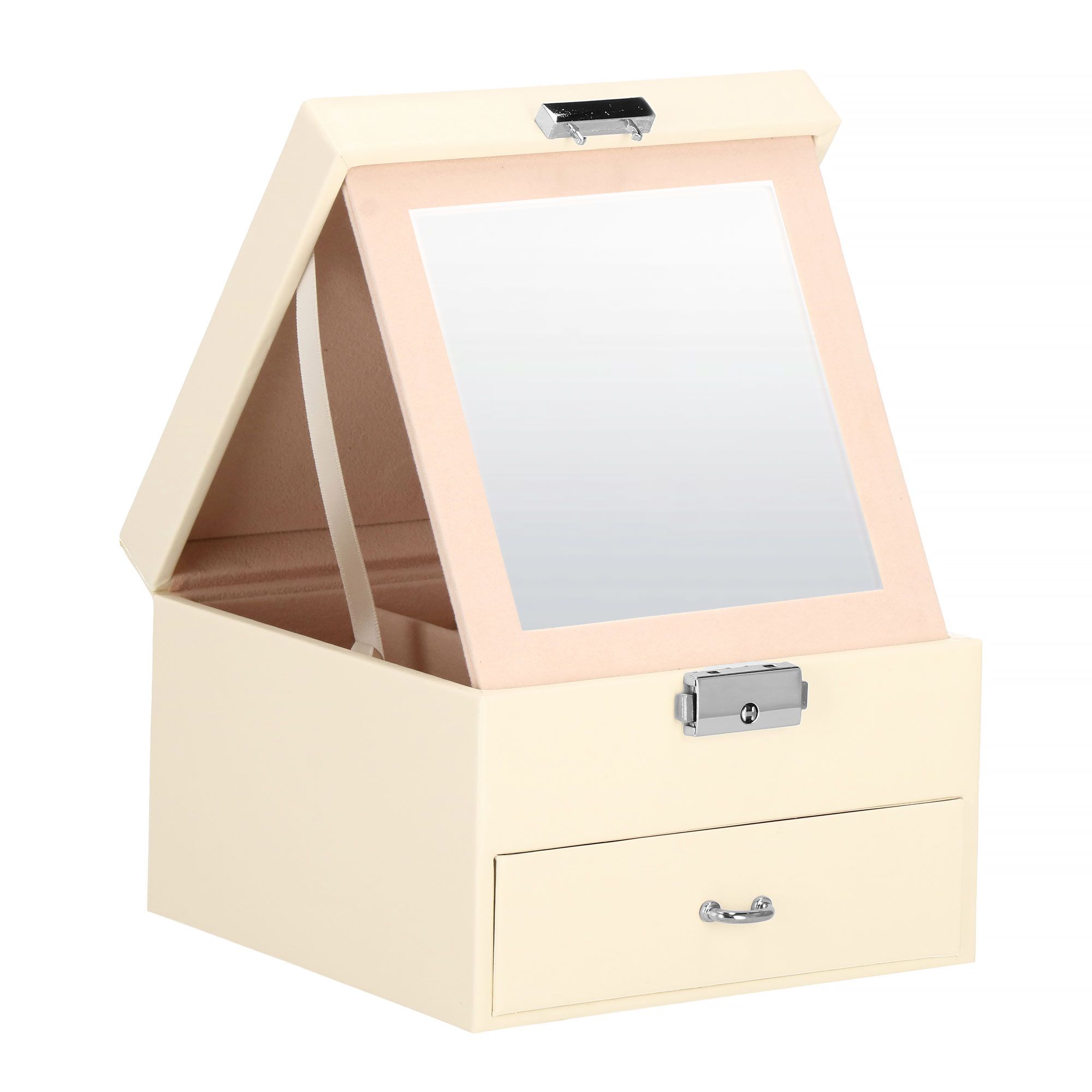 Скринька для прикрас (футляр для біжутерії) Springos 16 x 16 x 11 см HA1032