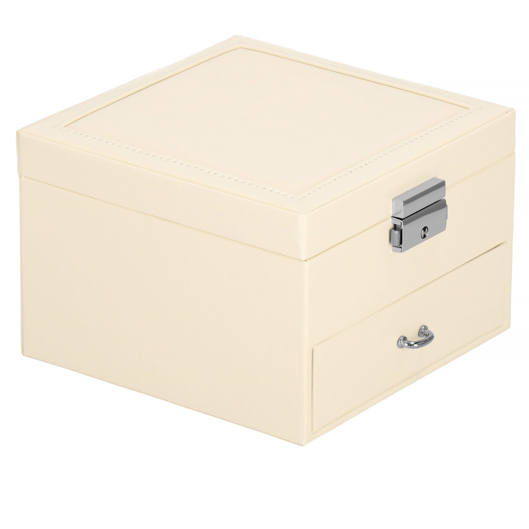 Скринька для прикрас (футляр для біжутерії) Springos 16 x 16 x 11 см HA1032