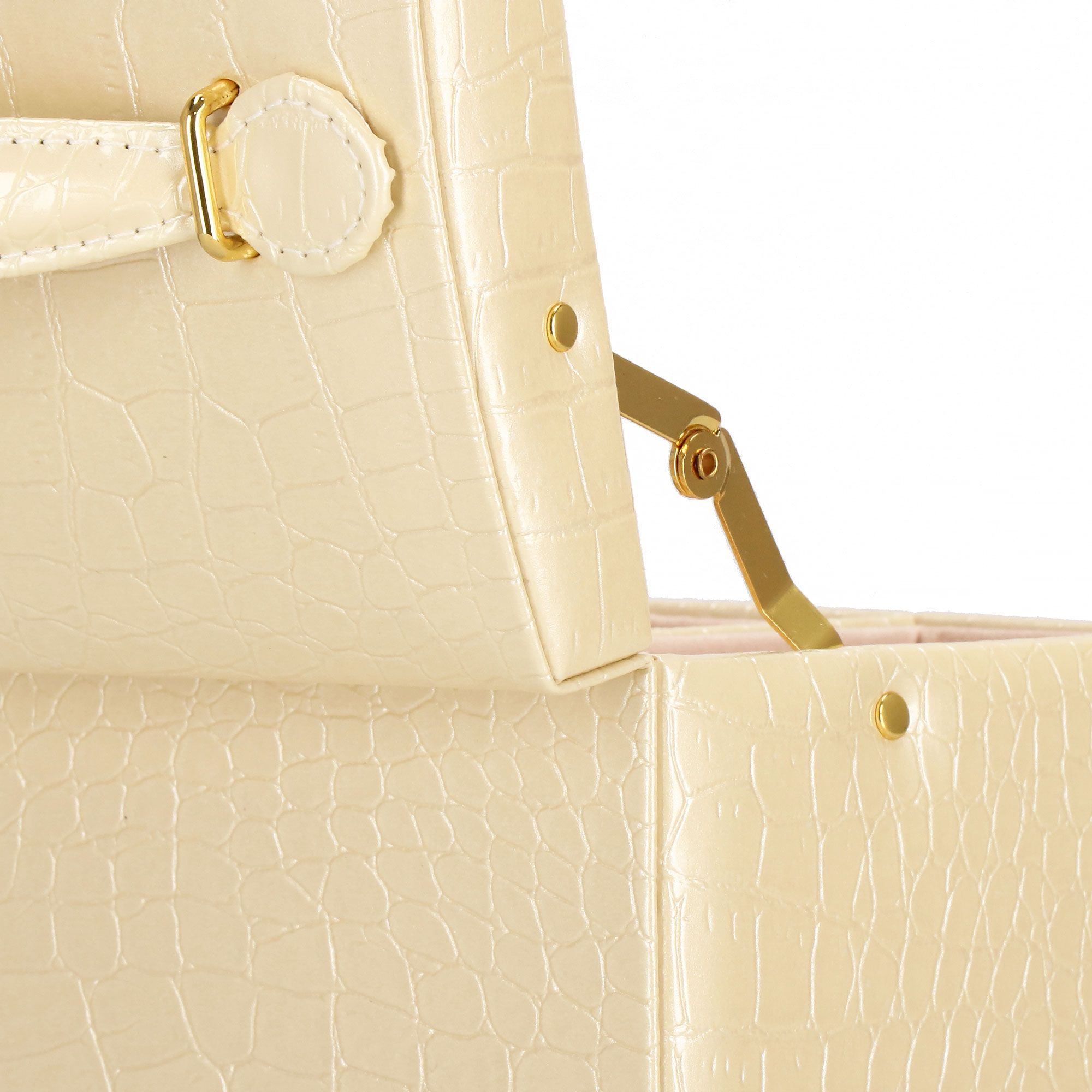 Скринька для прикрас (футляр для біжутерії) Springos 17.5 x 14 x 12.5 см HA1076