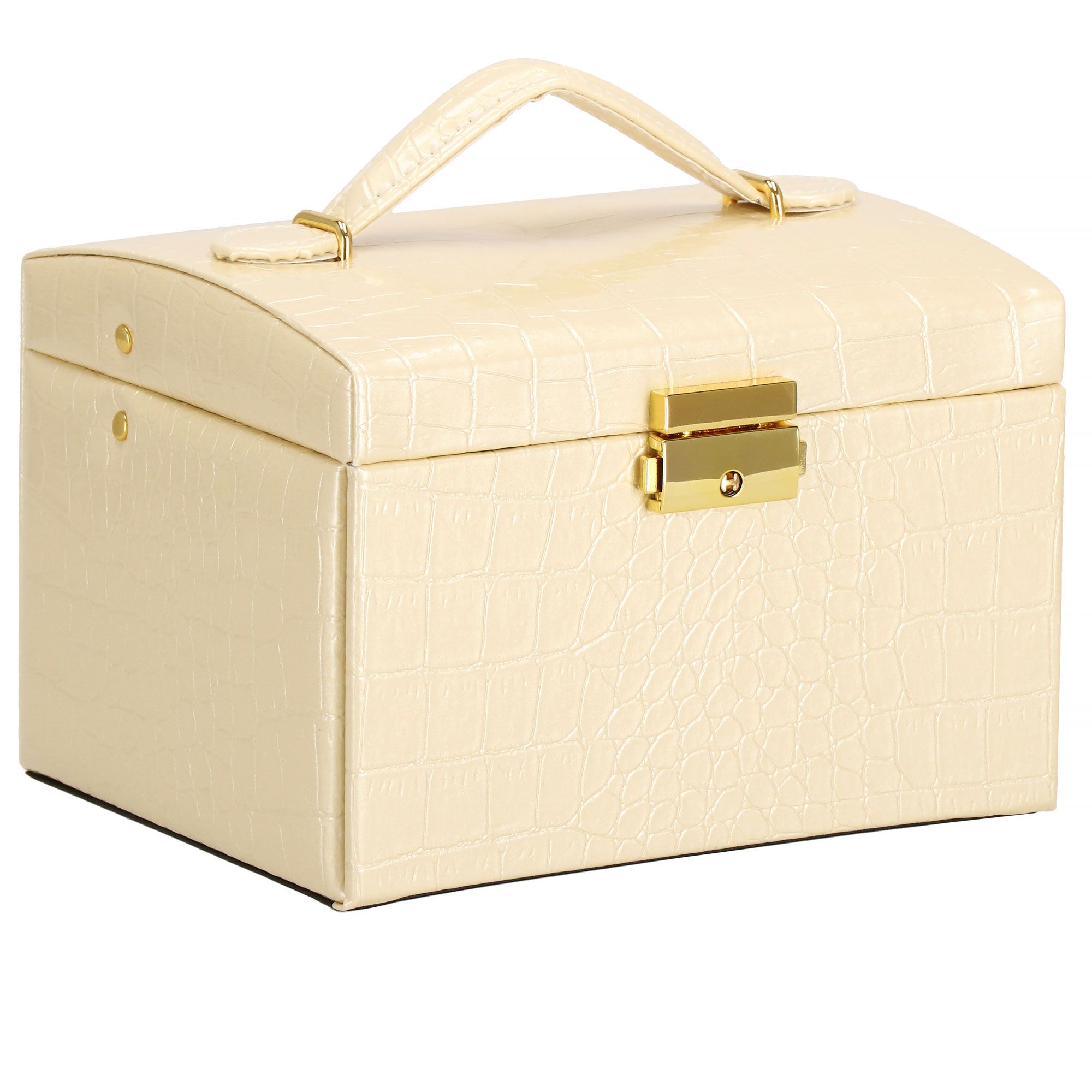 Скринька для прикрас (футляр для біжутерії) Springos 17.5 x 14 x 12.5 см HA1076