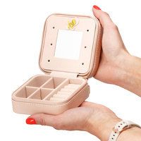 Скринька для прикрас (футляр для біжутерії) Springos 10 x 10 x 5 см HA1028