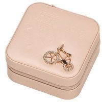 Скринька для прикрас (футляр для біжутерії) Springos 10 x 10 x 5 см HA1028